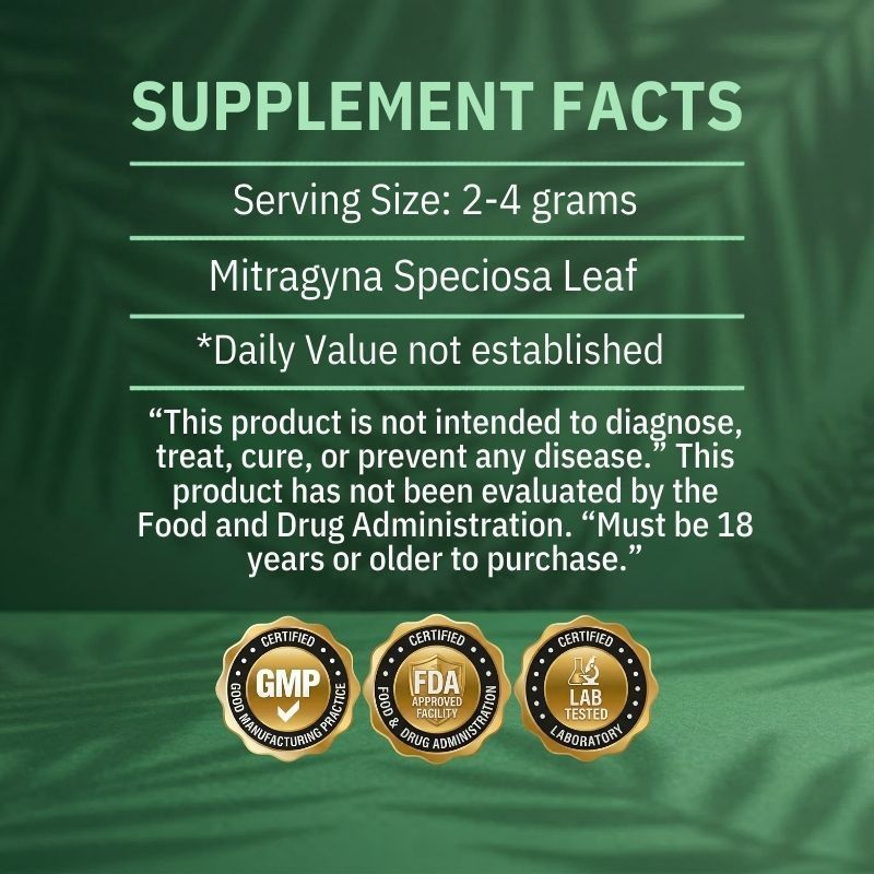 Green Malay Kratom Powder