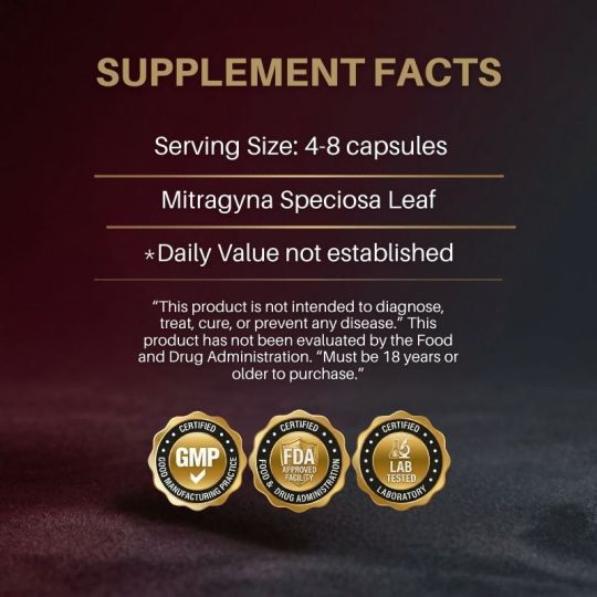Red Maeng Da Kratom Capsules