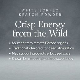 White Borneo Kratom Powder