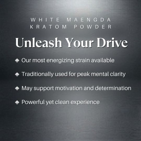 White Maeng Da Kratom Powder