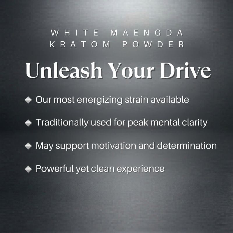 White Maeng Da Kratom Powder