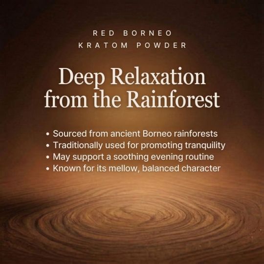 Red Vein Borneo Kratom Powder