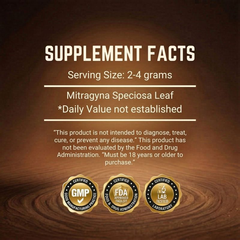 Red Vein Borneo Kratom Powder