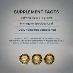 White Hulu Kapuas Kratom Powder