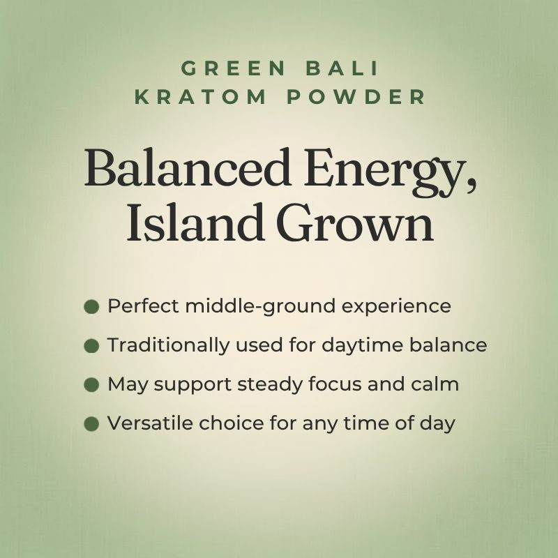 GREEN BALI KRATOM POWDER
