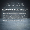 White Horned Kratom Powder