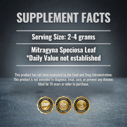White Horned Kratom Powder