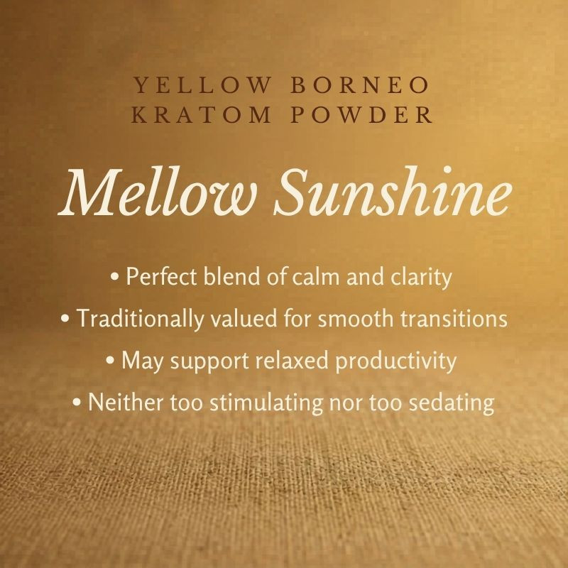 Yellow Borneo Kratom Powder