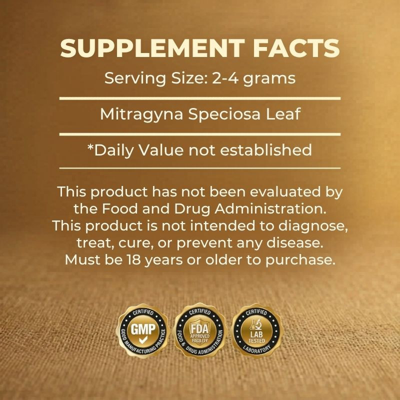 Yellow Borneo Kratom Powder