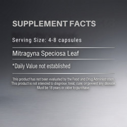 White Maeng Da Kratom Veggie Capsules