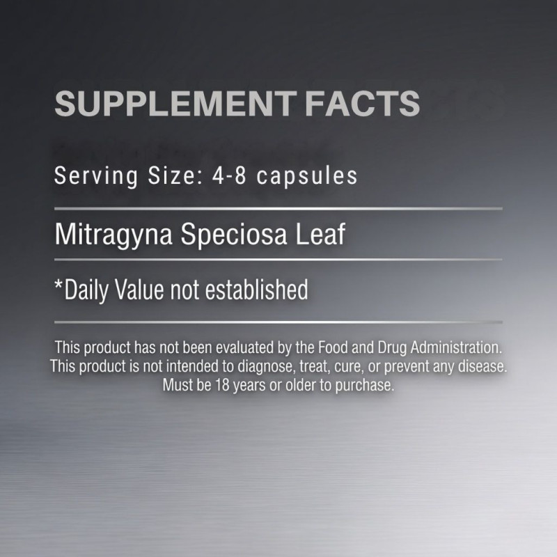 White Maeng Da Kratom Veggie Capsules