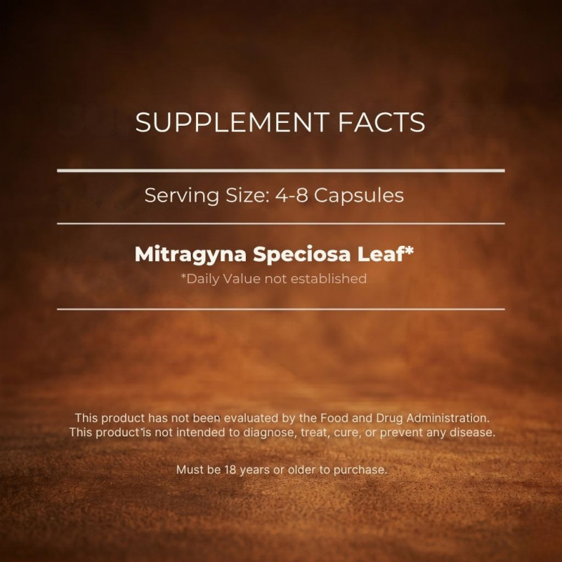 Red Maeng Da Kratom Veggie Capsules