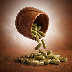 Red Borneo Kratom Veggie Capsules