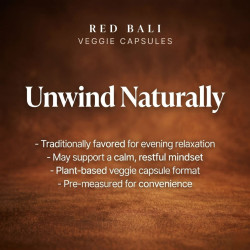 Red Bali Kratom Veggie Capsules