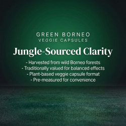 Green Borneo Kratom Veggie Capsules