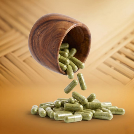 Yellow Borneo Kratom Gelatin Capsules