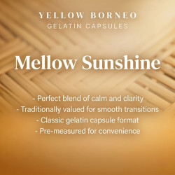 Yellow Borneo Kratom Gelatin Capsules
