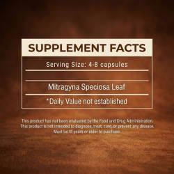 Red Borneo Kratom Gelatin Capsules