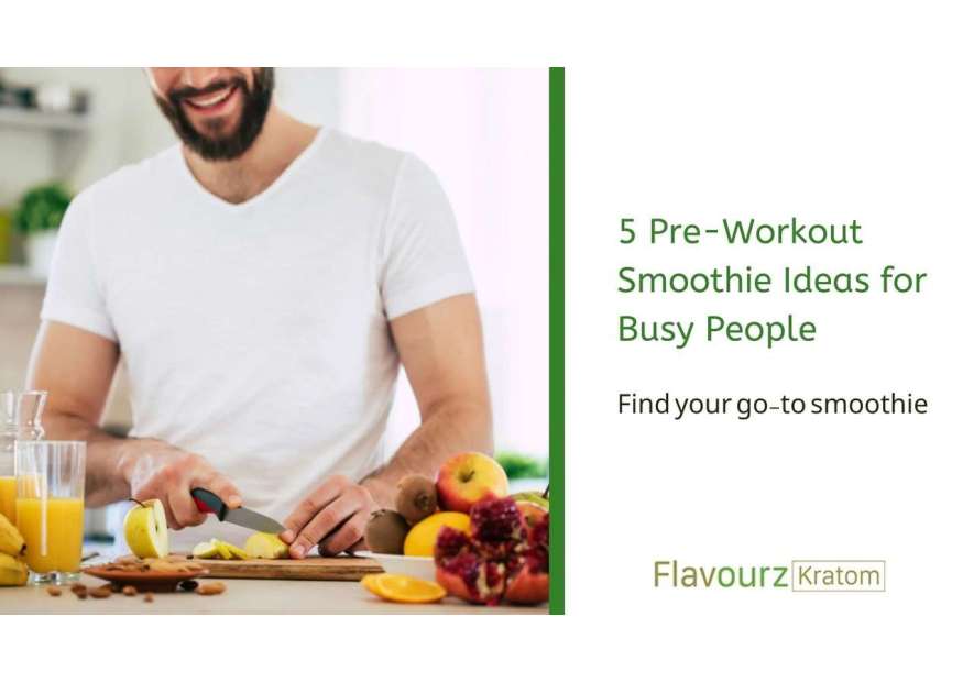 5 Pre-Workout Smoothie Ideas for Busy People