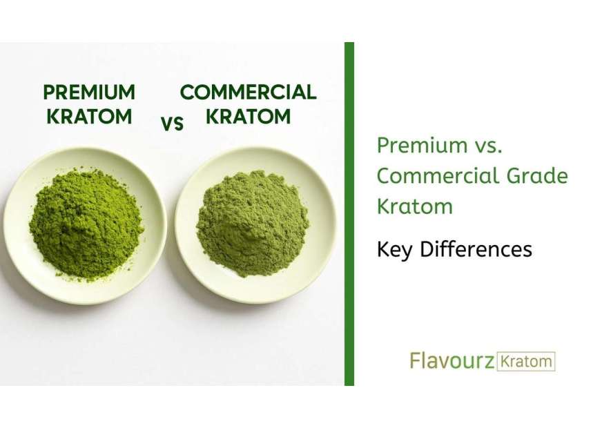 Premium vs. Commercial Grade Kratom: Key Differences