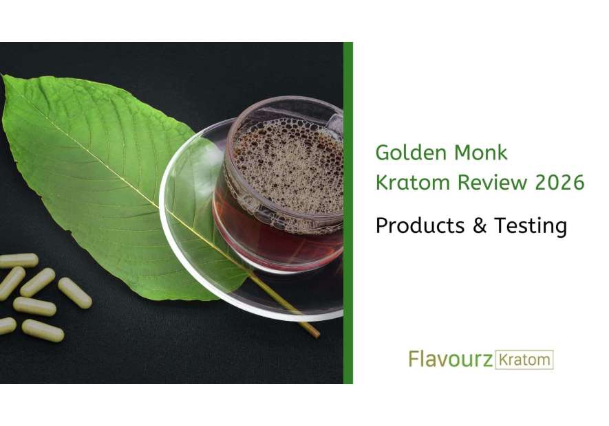 Golden Monk Kratom Review 2026: Products & Testing