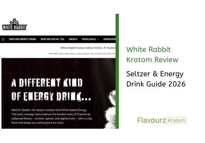 White Rabbit Kratom Review: Seltzer & Energy Drink Guide 2026