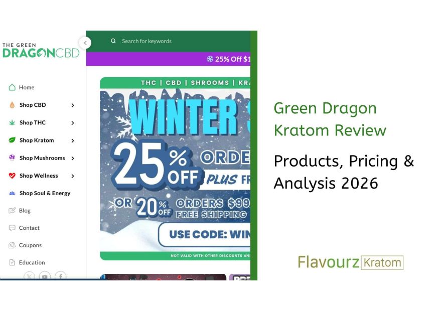 Green Dragon Kratom Review: Products, Pricing & Analysis 2026