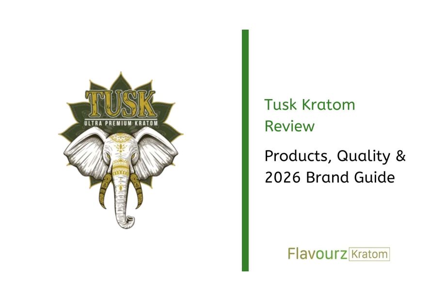 Tusk Kratom Review: Products, Quality & 2026 Brand Guide