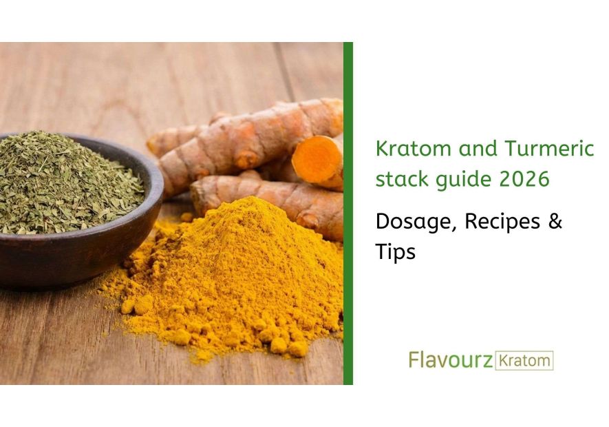 Kratom and Turmeric Stack Guide 2026: Dosage, Recipes & Tips