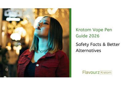 Kratom Vape Pen Guide 2026: Safety Facts & Better Alternatives