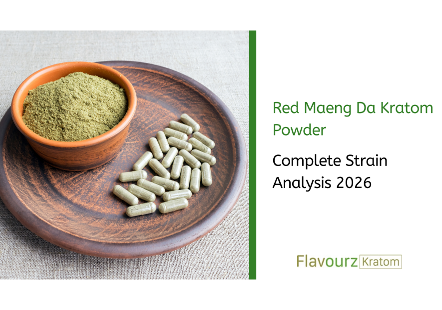 Red Maeng Da Kratom Powder: Complete Strain Analysis 2026