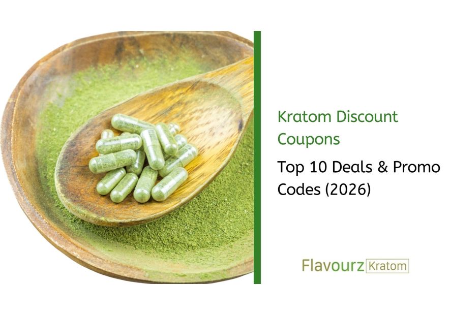 Kratom Discount Coupons: Top 10 Deals & Promo Codes (2026)
