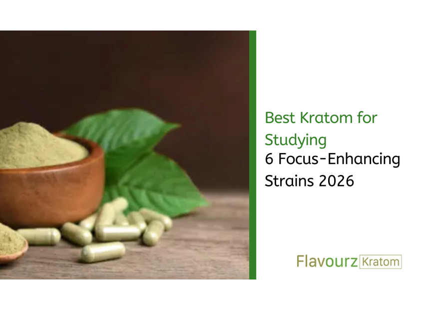Best Kratom for Studying: 6 Focus-Enhancing Strains 2026