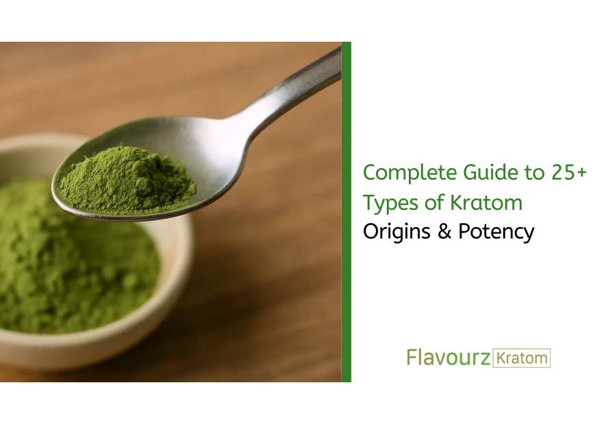Complete Guide to 25+ Types of Kratom: Origins & Potency