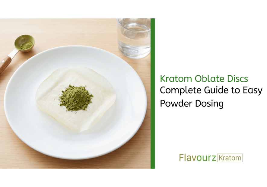 Kratom Oblate Discs: Complete Guide to Easy Powder Dosing