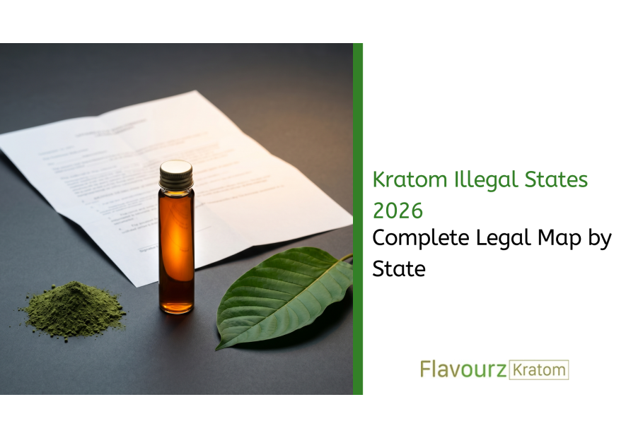Kratom Illegal States 2026: Complete Legal Map by State