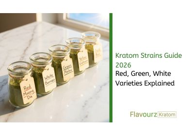 Kratom Strains Guide 2026: Red, Green, White Varieties Explained