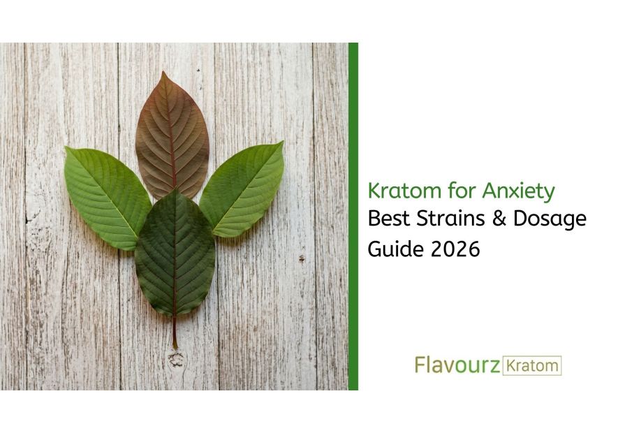 Kratom for Anxiety: Best Strains & Dosage Guide 2026