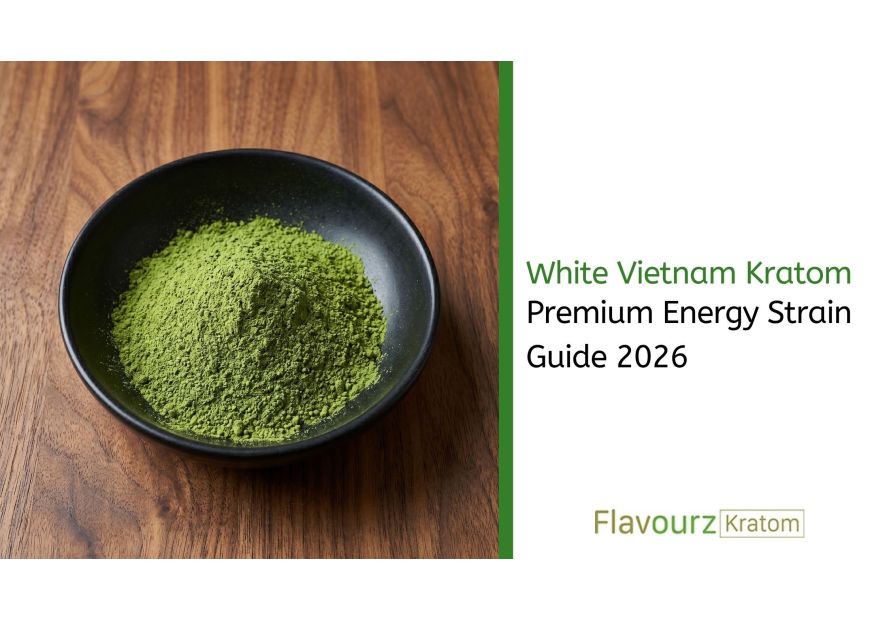 White Vietnam Kratom: Premium Energy Strain Guide 2026