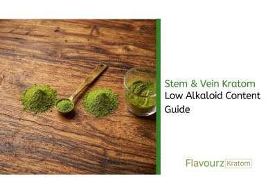 Stem & Vein Kratom: Low Alkaloid Content Guide