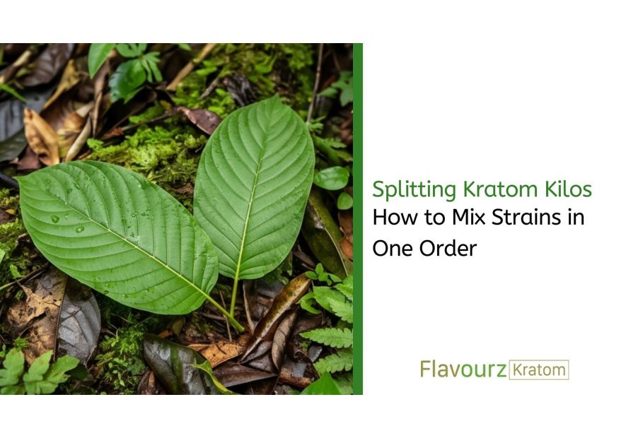 Splitting Kratom Kilos: How to Mix Strains in One Order