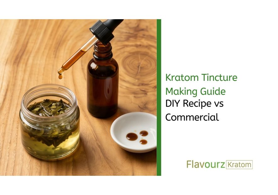 Kratom Tincture Making Guide: DIY Recipe vs Commercial