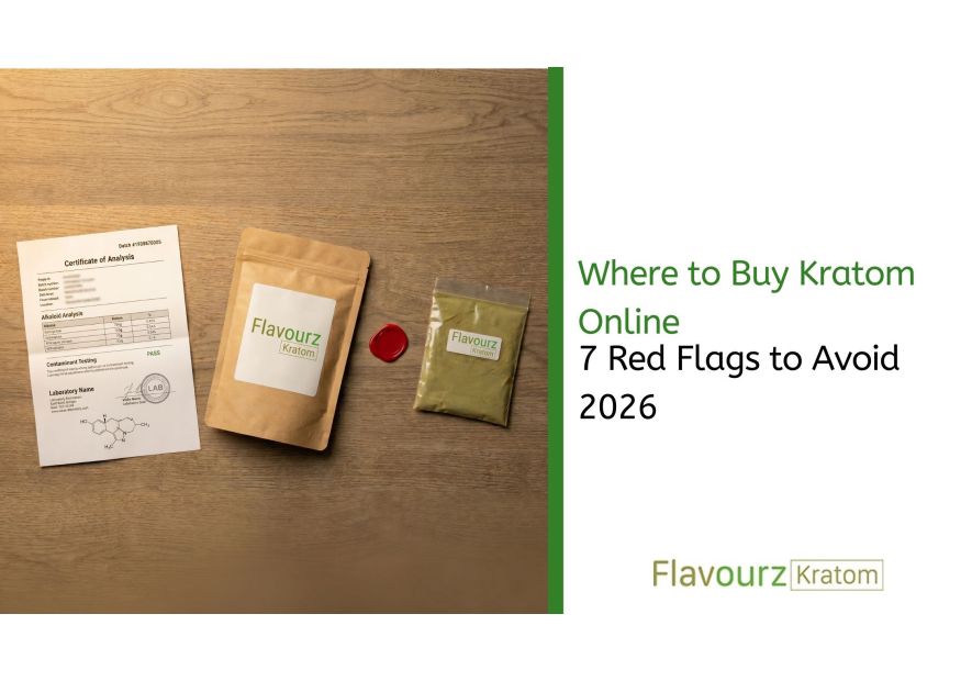 Where to Buy Kratom Online: 7 Red Flags to Avoid 2026