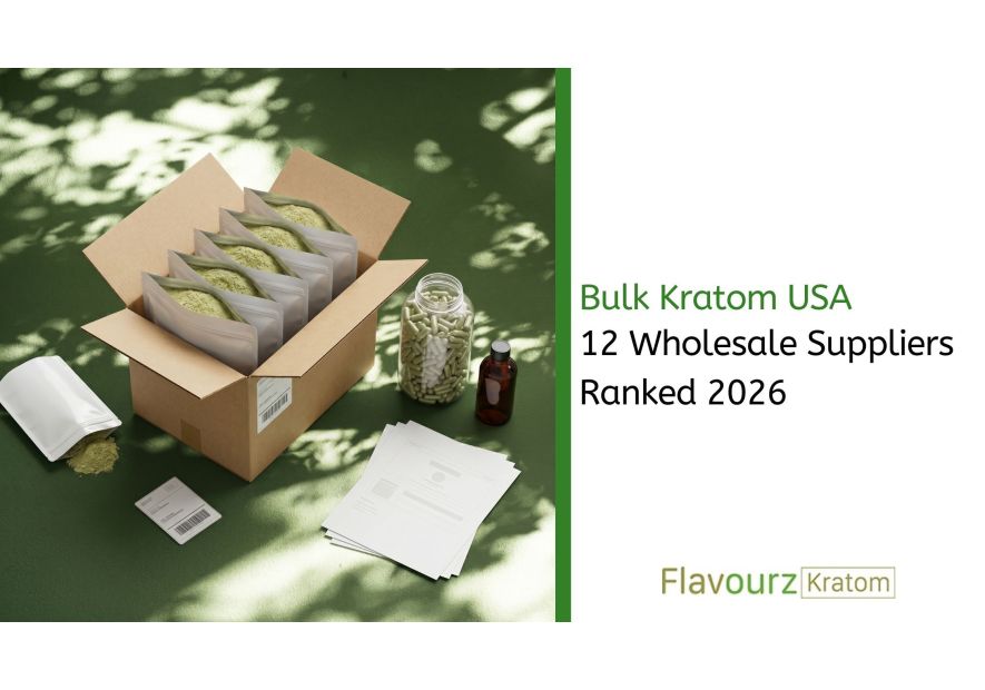 Bulk Kratom USA: 12 Wholesale Suppliers Ranked 2026