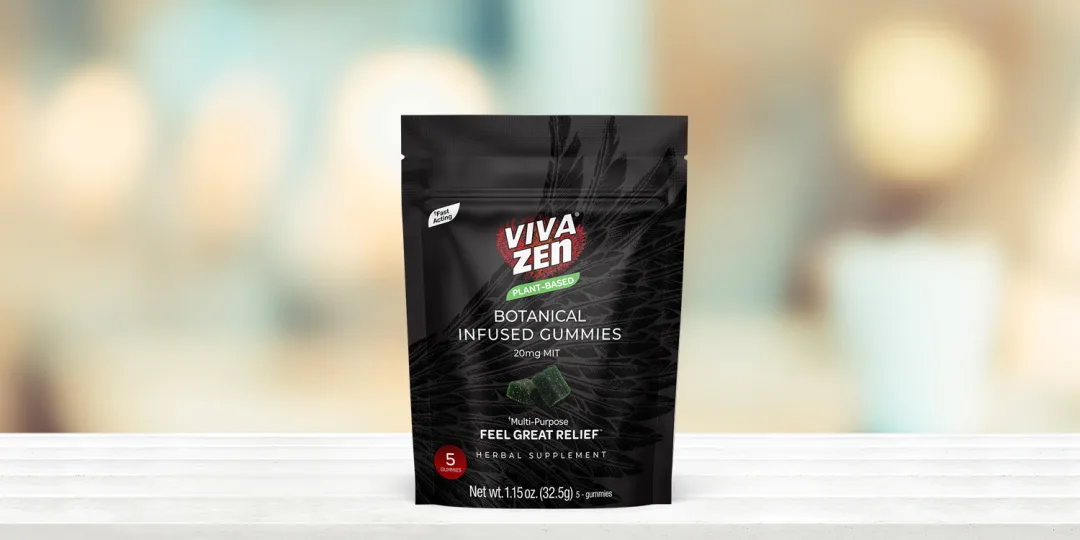 Natural botanical ingredients used in Vivazen kratom shots including valerian root willow bark and passion flower