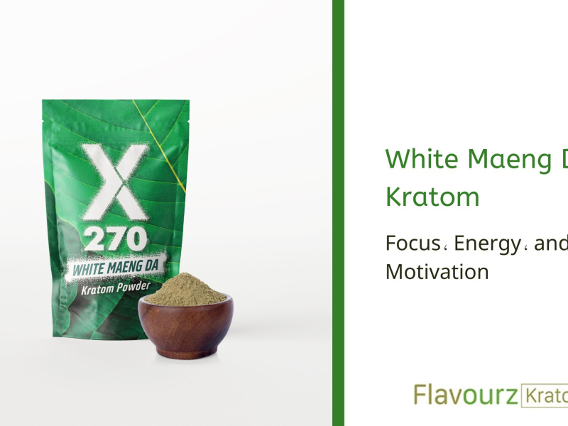 White Maeng Da Kratom: Focus, Energy, and Motivation