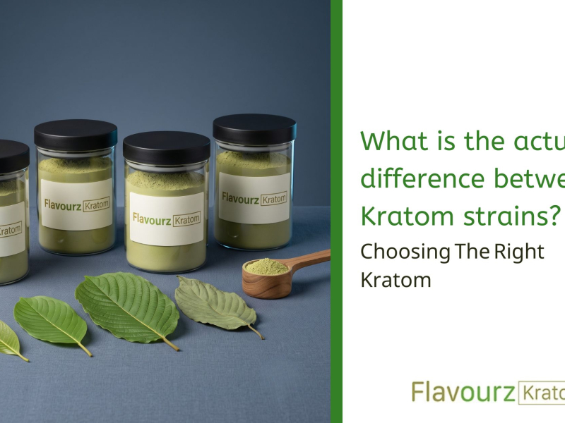 What is the actual difference between Kratom strains? - Choosing The Right Krato