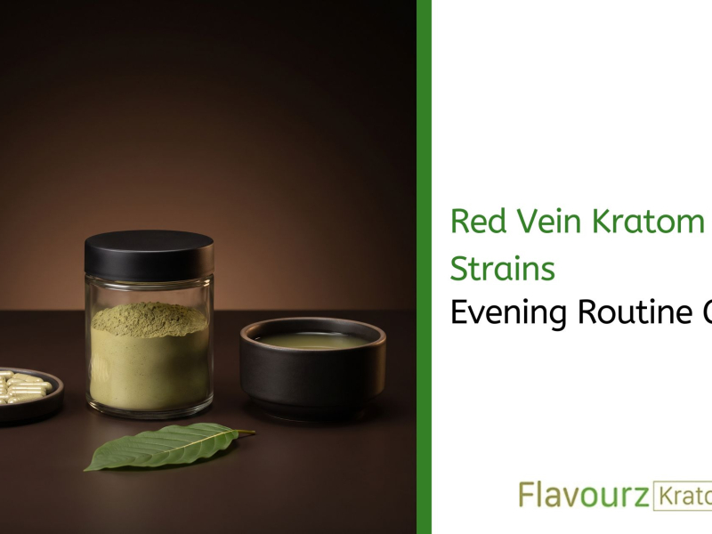 Red Vein Kratom Strains: Evening Routine Guide