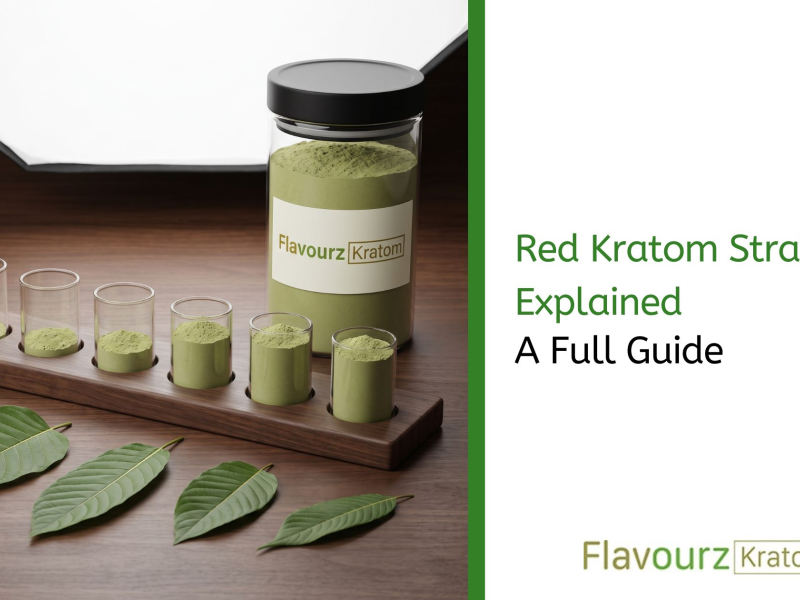 Red Kratom Strains Explained: A Full Guide