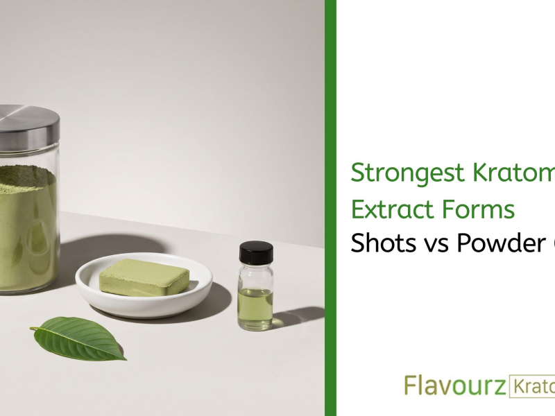 Strongest Kratom Extract Forms: Shots vs Powder Guide